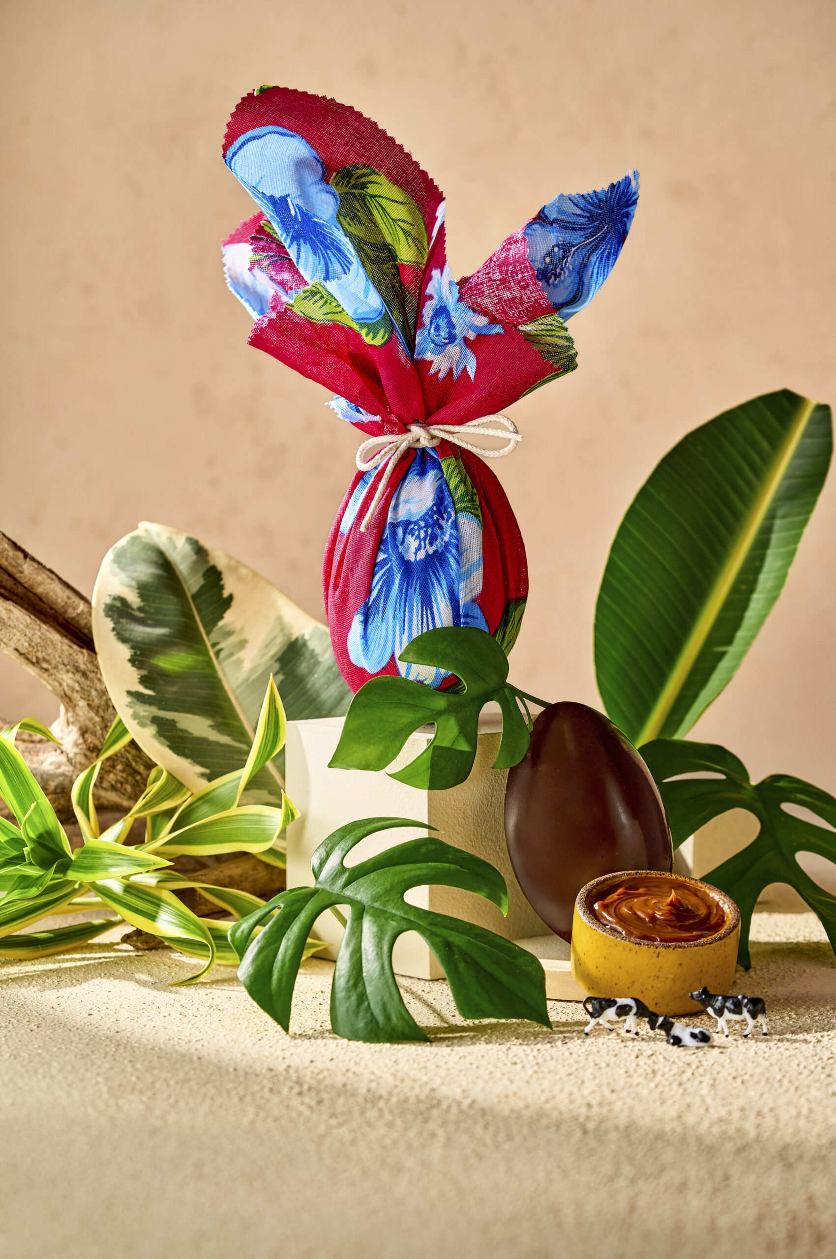 Uai: Gefüllte Ostereier - Dulche de Leche mit Fleur de Sel.